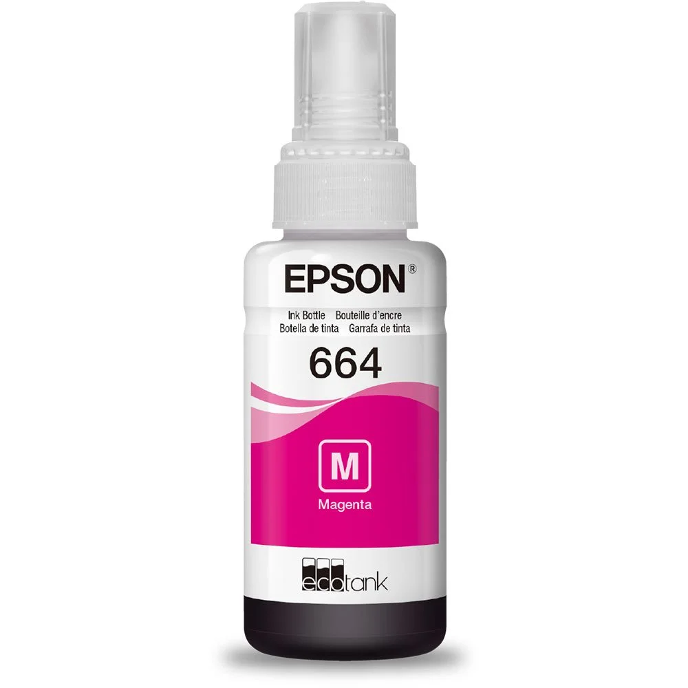 GARRAFAREFIL DE TINTA EPSON T664320AL MAGENTA P L365 L375 L565 L575