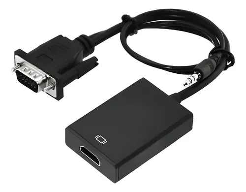 CONVERSOR VGA MACHO PARA HDMI FEMEA SHINKA