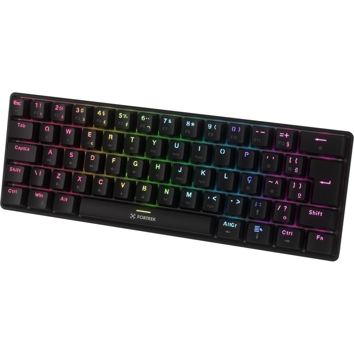 TECLADO GAMER MEC FORTREK GRAVITY 65