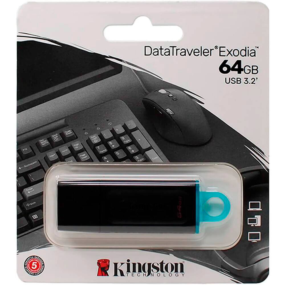 PENDRIVE KINGSTON DTX 64GB USB-A 3.2