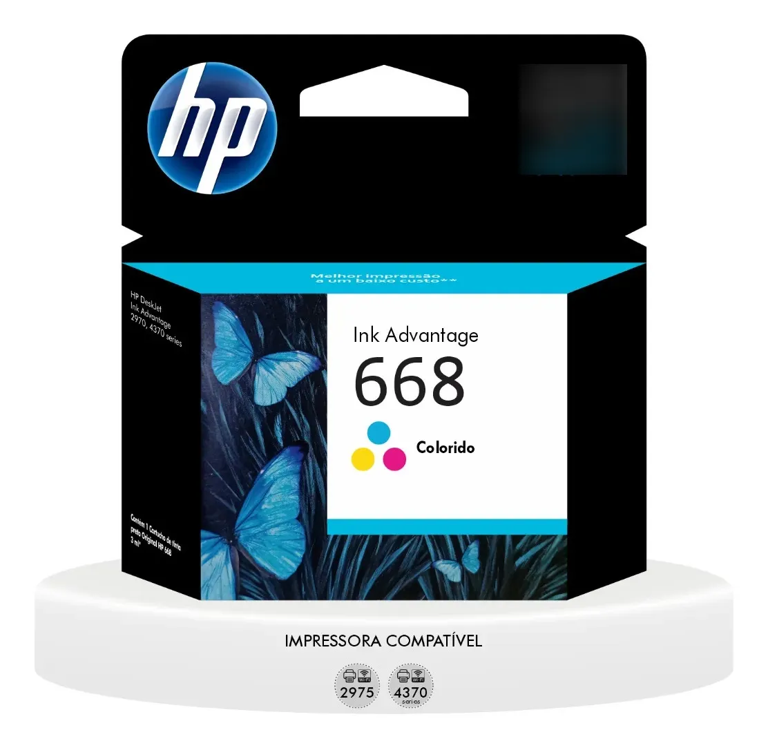 CARTUCHO HP 7FP36VL 668 TRICOLOR